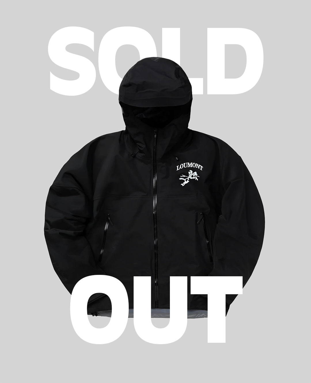 BLACK WINDBREAKER