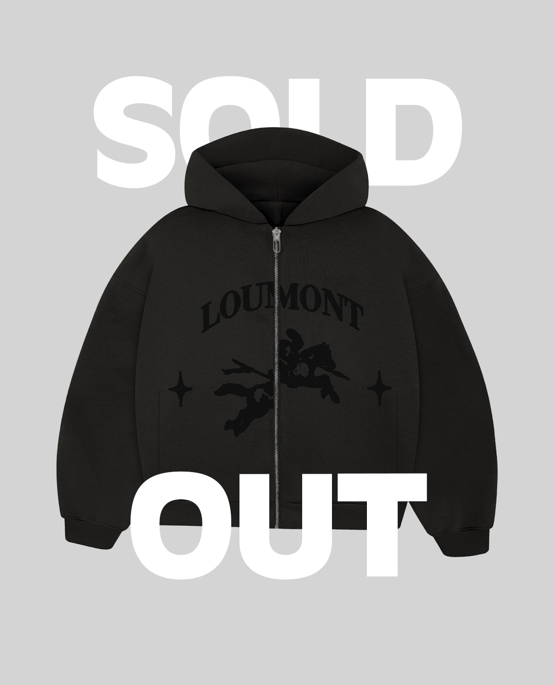 DARK ZIP HOODIE