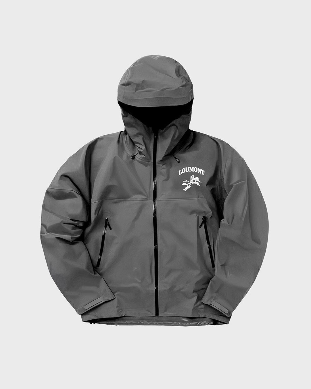 GREY WINDBREAKER