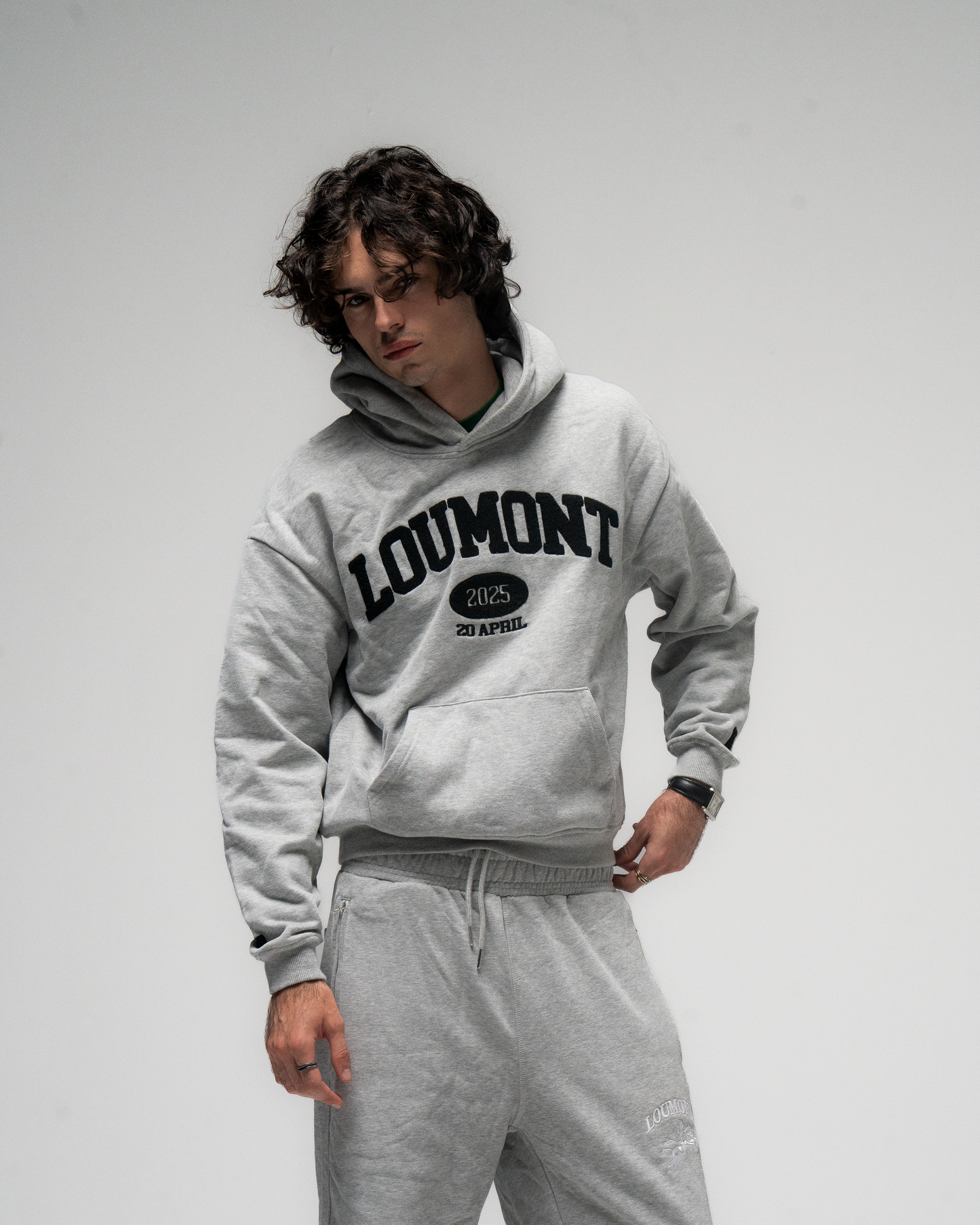 GREY UNIVERSITY HOODIE