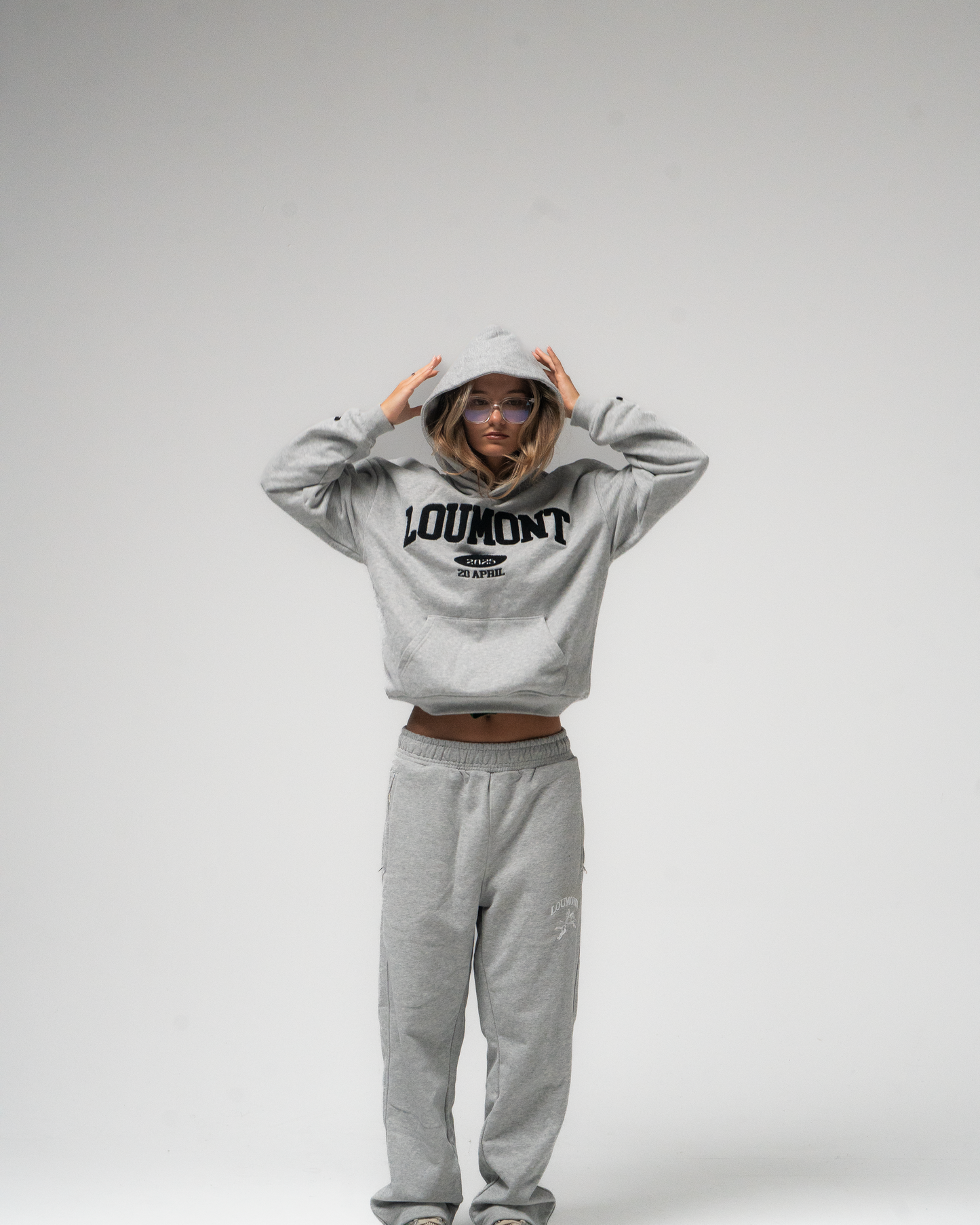 GREY UNIVERSITY HOODIE