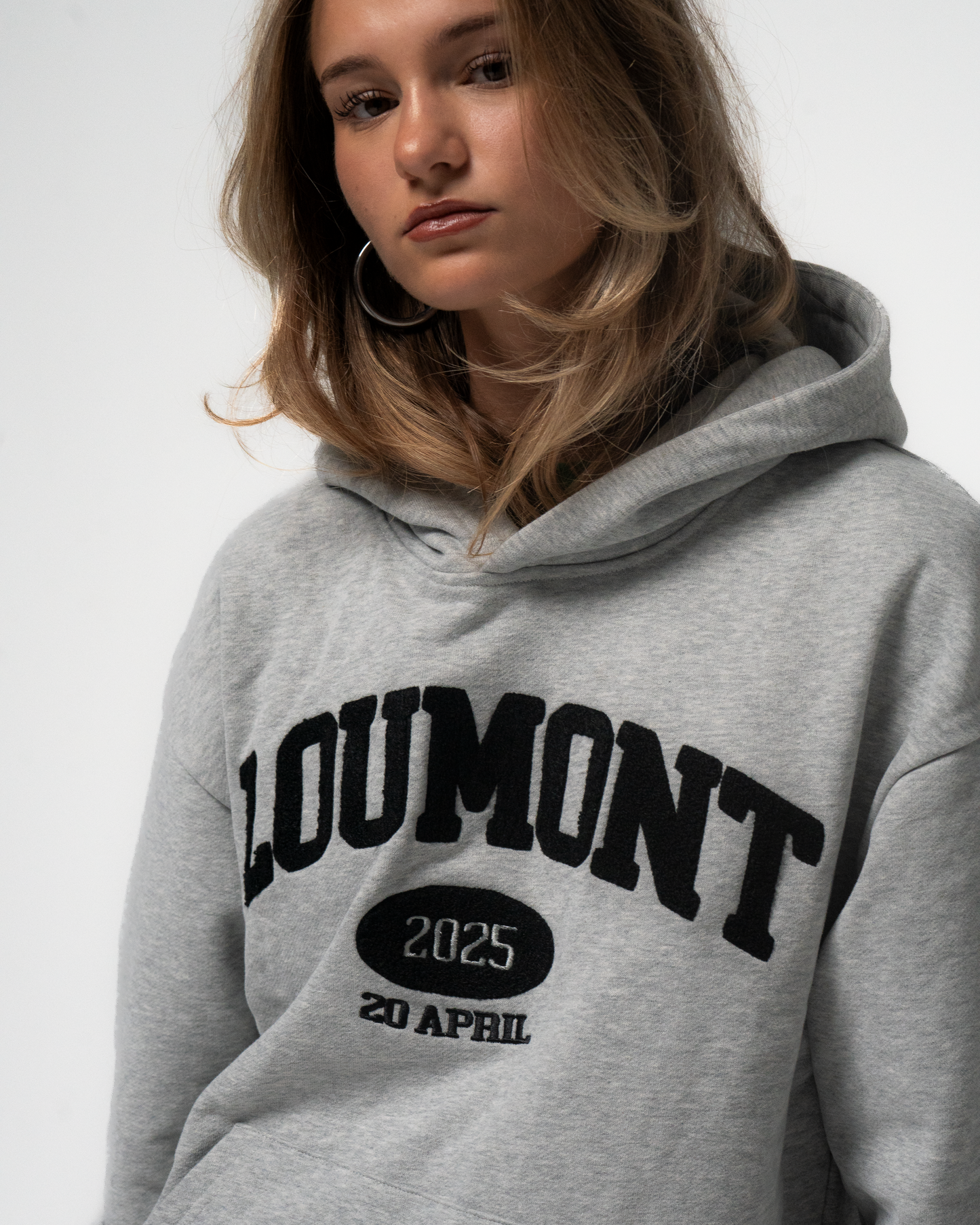 GREY UNIVERSITY HOODIE