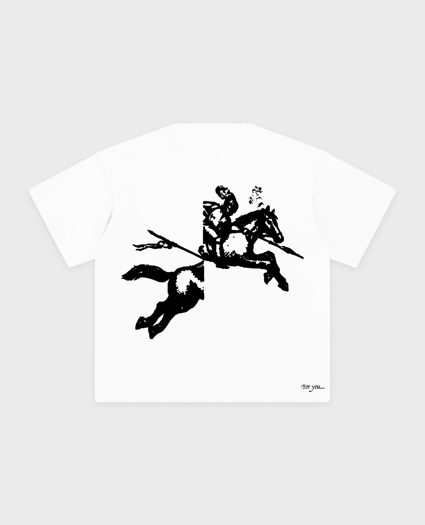 WHITE T-SHIRT F.F.