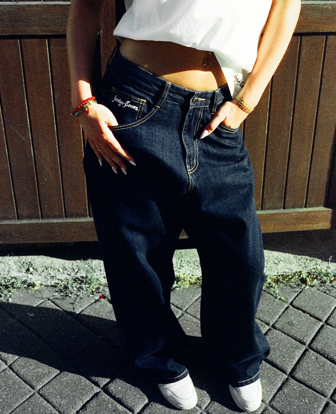 JEAN RAW DENIM FF