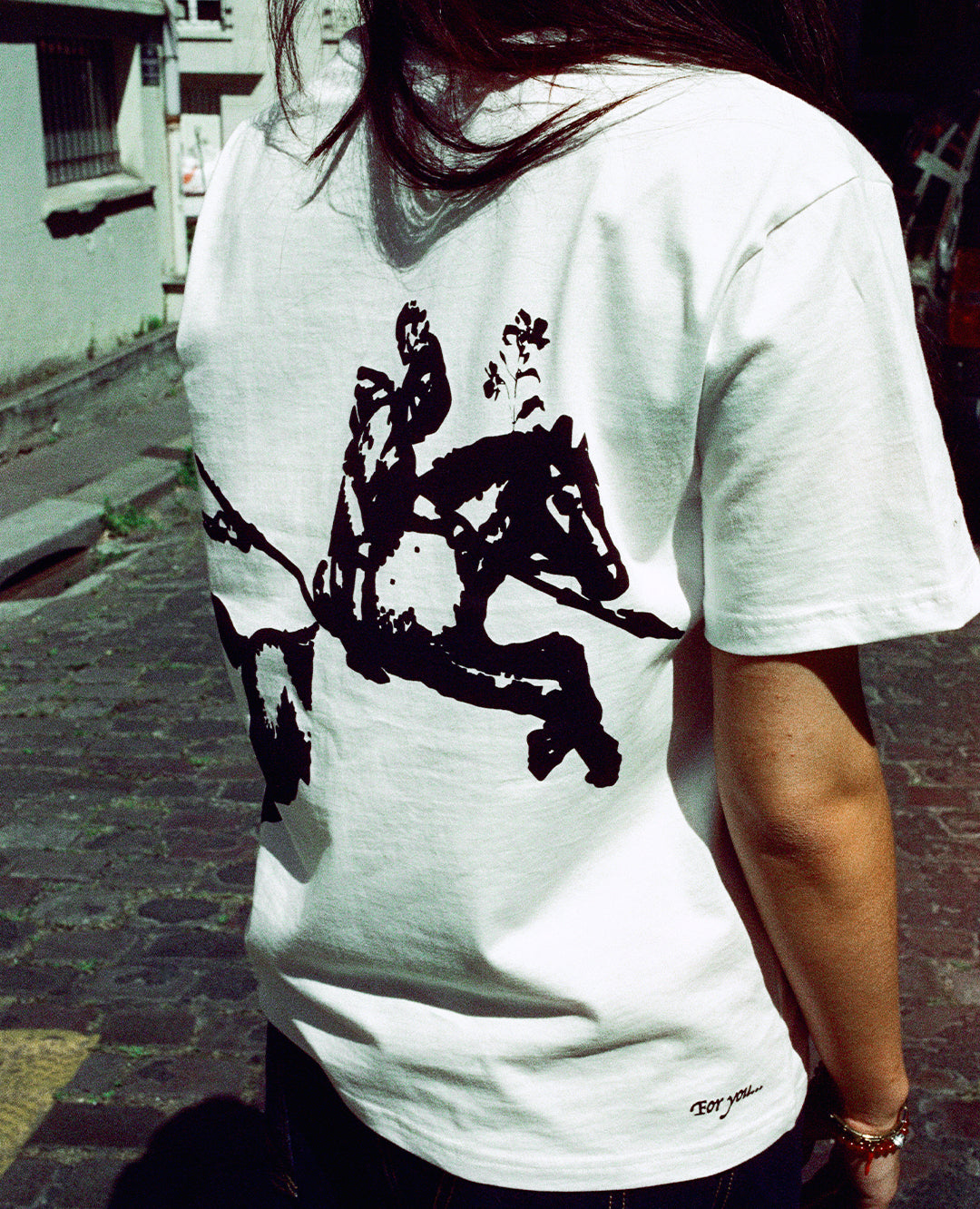 WHITE T-SHIRT F.F.