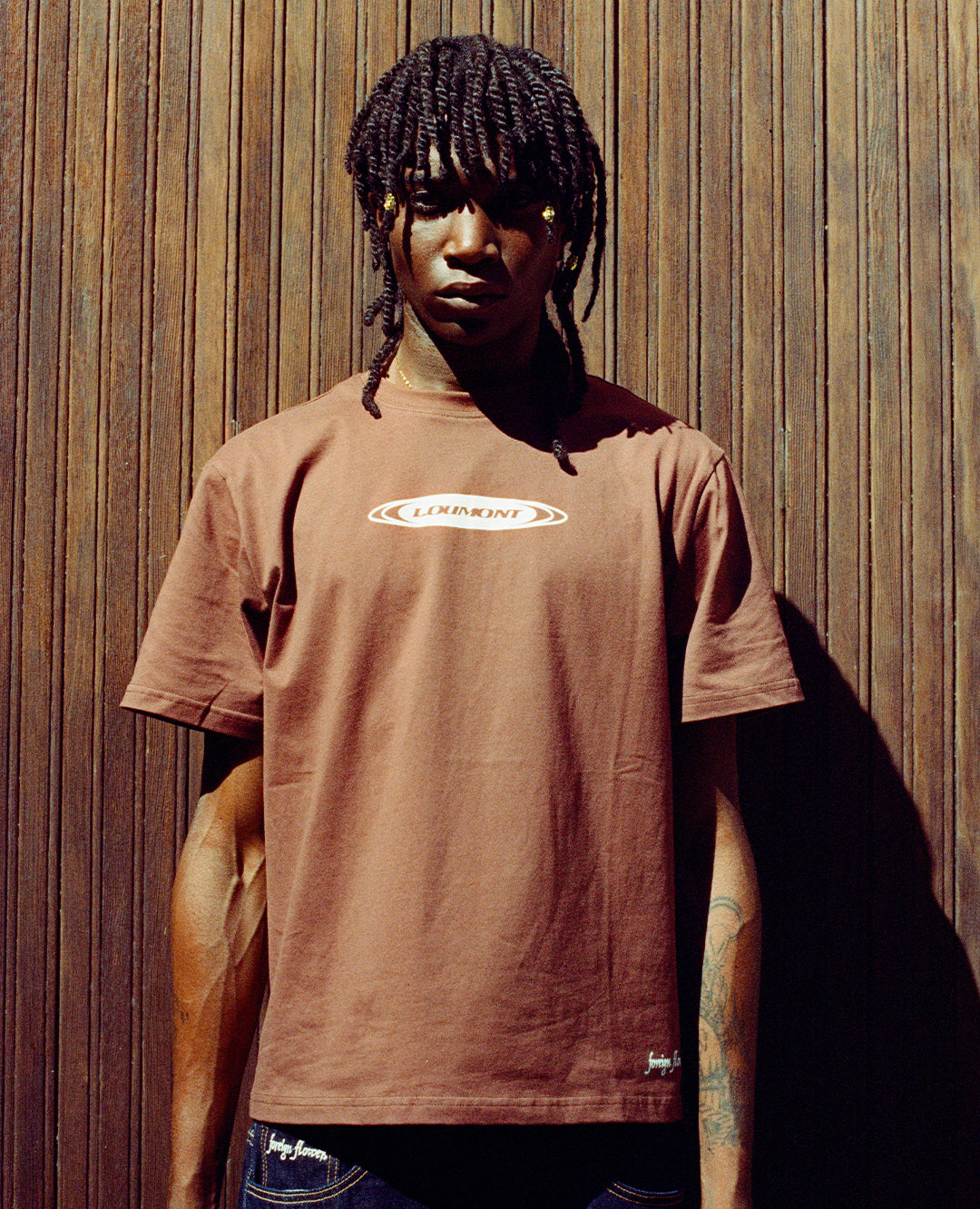 BROWN T-SHIRT F.F.