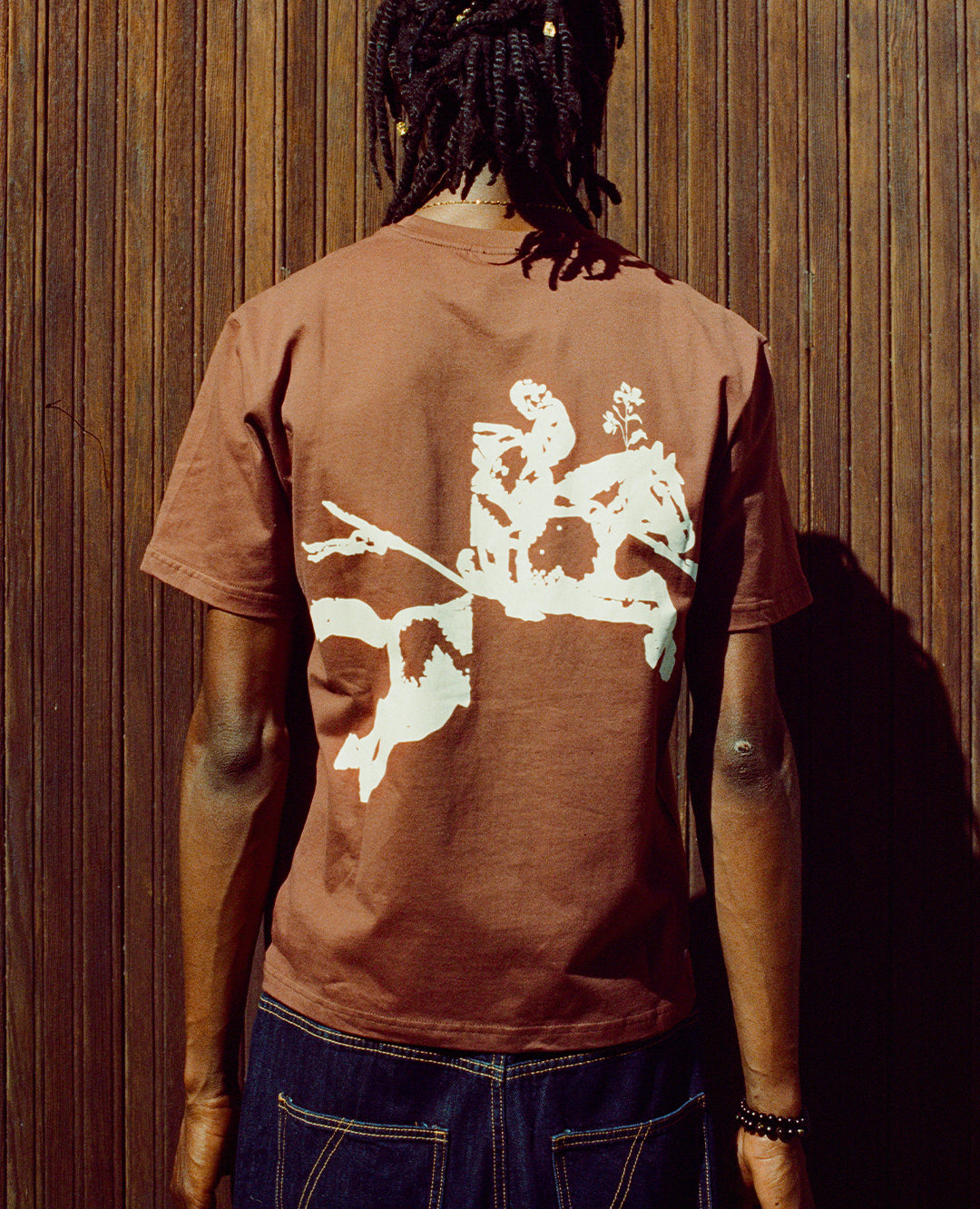 BROWN T-SHIRT F.F.