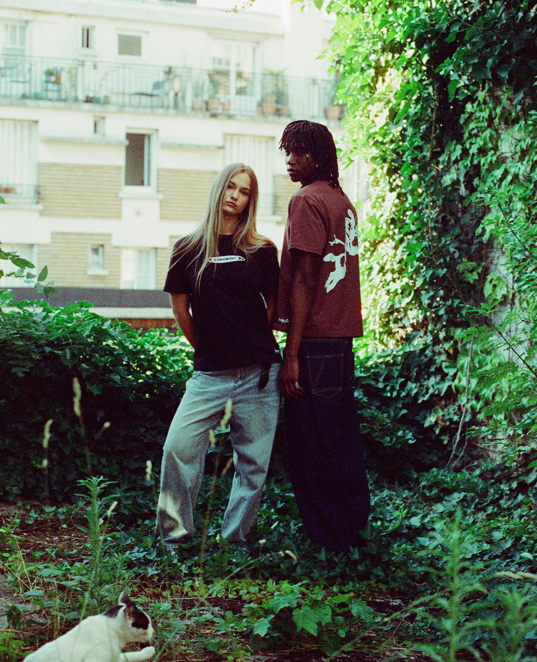 BROWN T-SHIRT F.F.