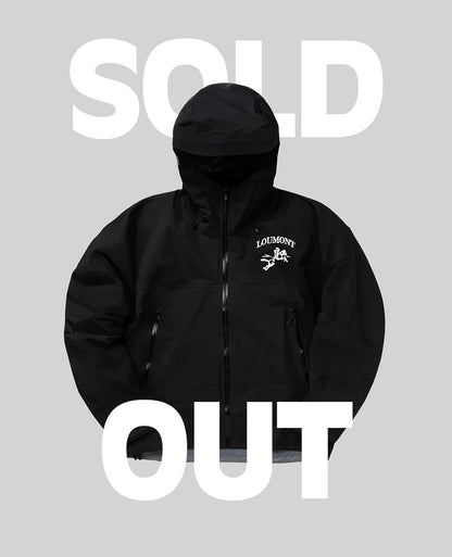 BLACK WINDBREAKER