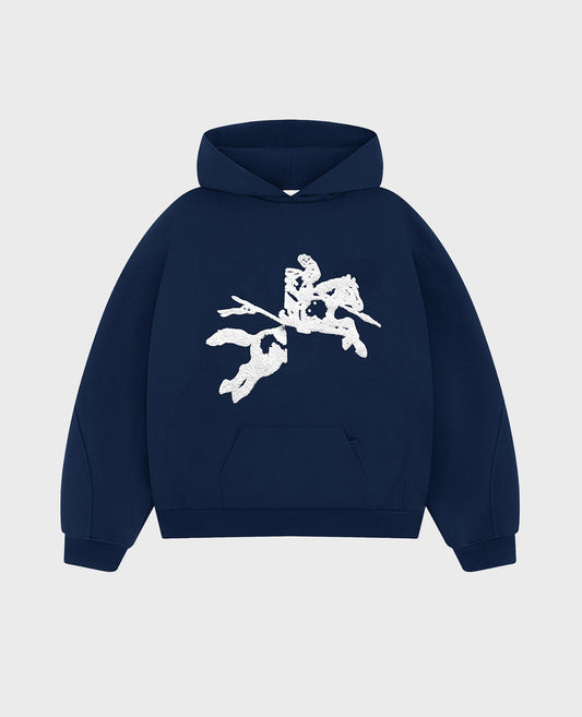 BLUE HORSE HOODIE