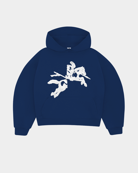BLUE HORSE HOODIE