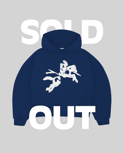 BLUE HORSE HOODIE