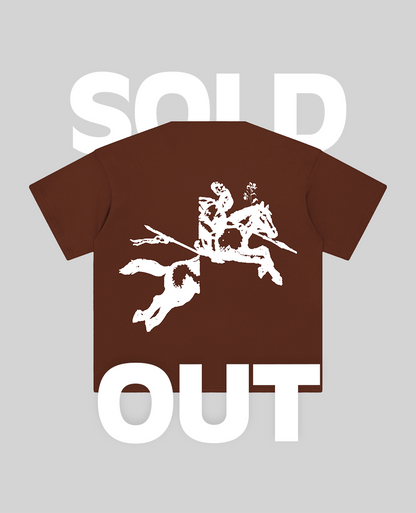 BROWN T-SHIRT F.F.
