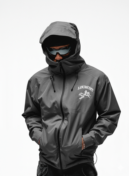 GREY WINDBREAKER