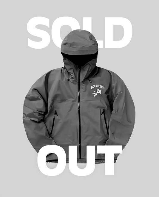GREY WINDBREAKER