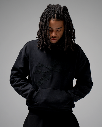 VENTABLACK HORSE HOODIE