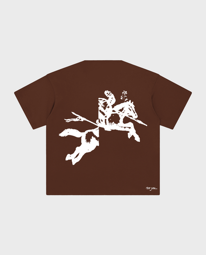 BROWN T-SHIRT F.F.