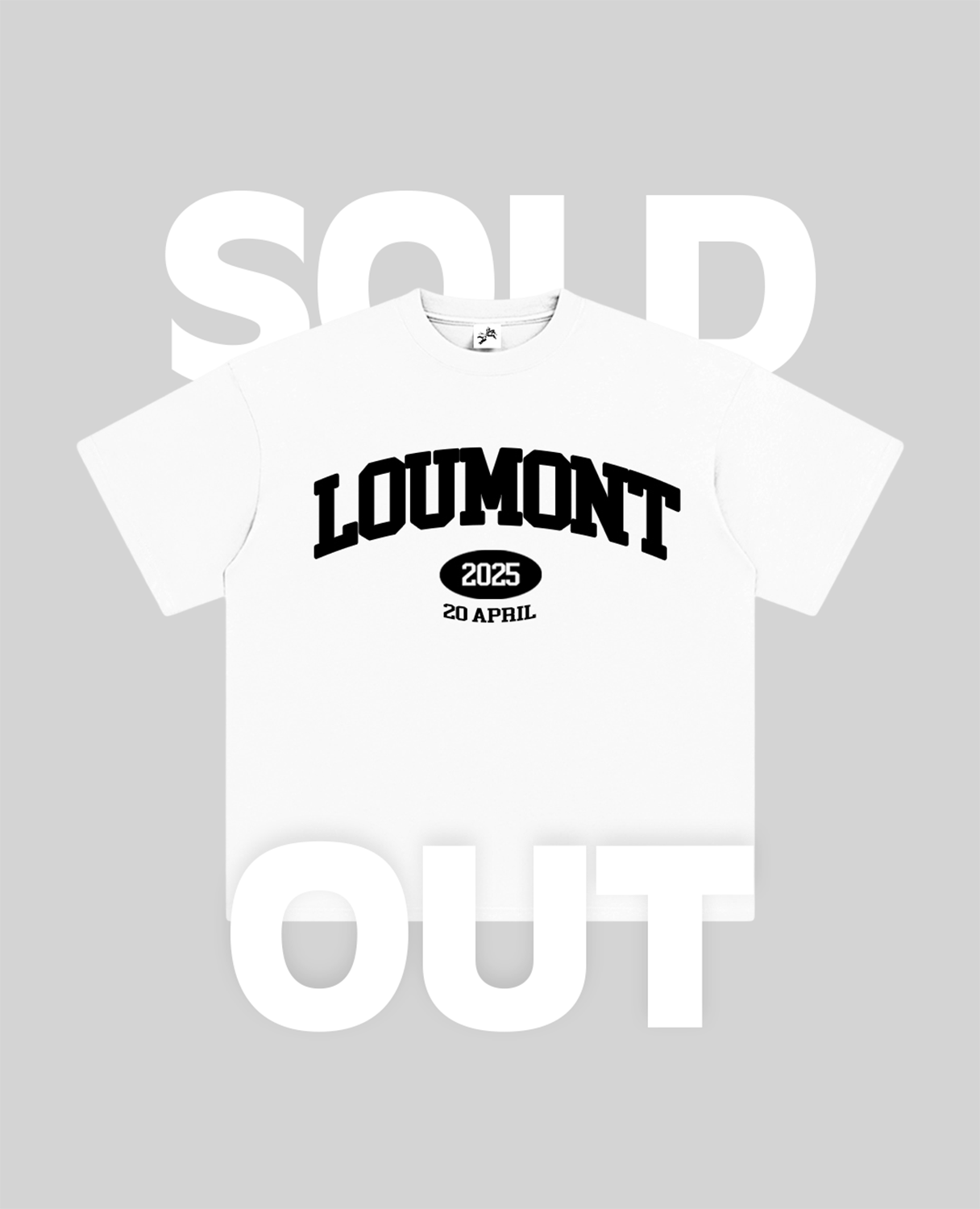 WHITE UNIVERSITY T-SHIRT