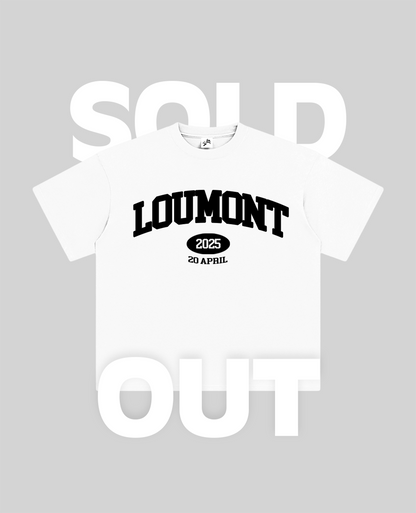 WHITE UNIVERSITY T-SHIRT